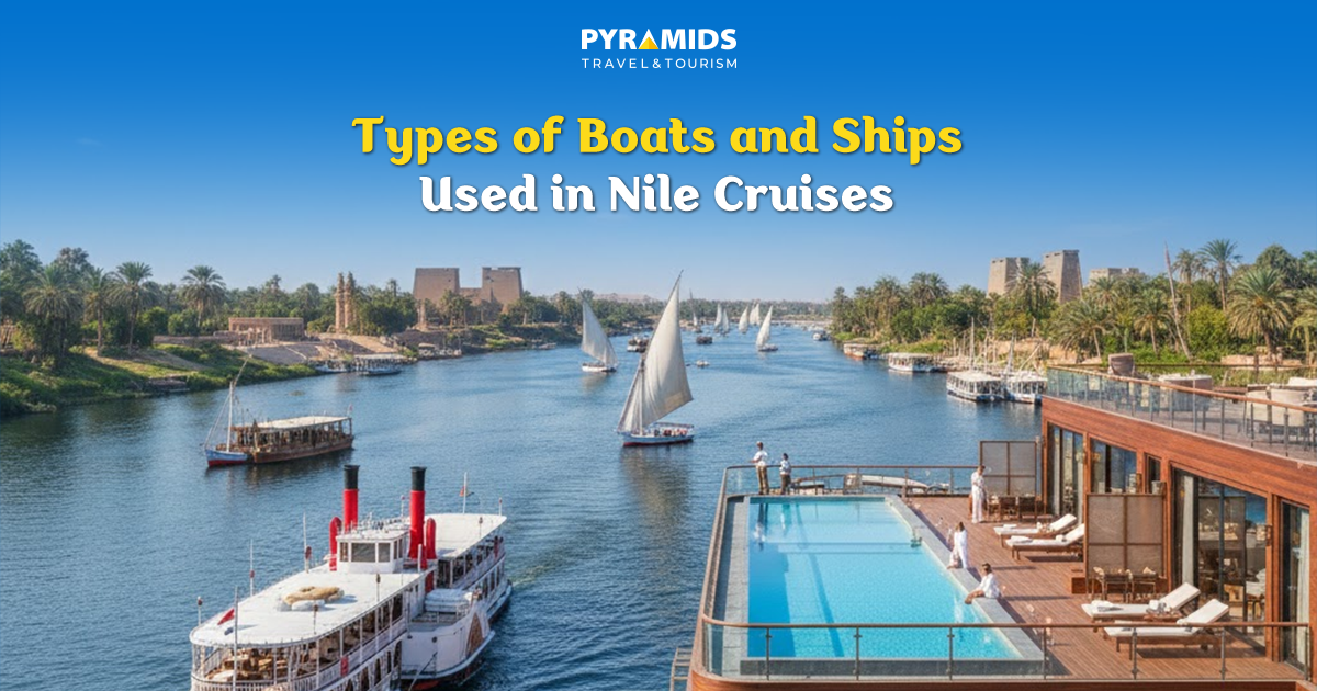 Boats and ships in the nile