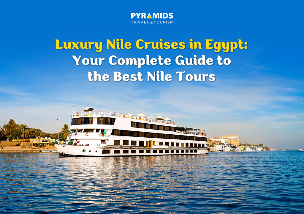 Luxury nile cruises walking in the nile0