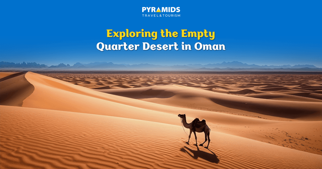 Discover the magic of the Empty Quarter desert and enjoy safari and camping adventures amidst the golden sand dunes, with a unique experience that combines the tranquil desert nature with authentic Bedouin heritage.