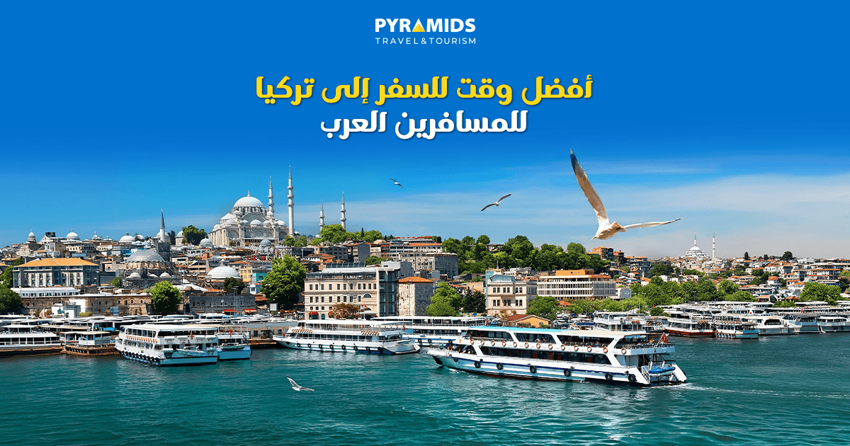 اكتشف أفضل وقت للسفر إلى تركيا للمسافرين العرب، وتعرّف على مميزات كل فصل من فصول السنة، وأفضل المدن والأنشطة المناسبة للاستمتاع برحلة تجمع بين الطبيعة والتاريخ والتسوق والترفيه.