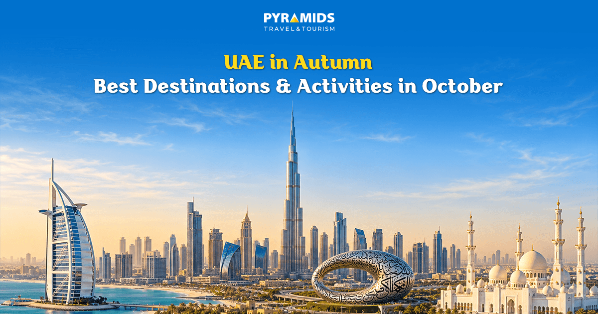 Discover the best destinations and activities in the UAE during October—from Dubai and Abu Dhabi to Ras Al Khaimah and Fujairah—and enjoy the pleasant weather, events, and outdoor experiences.
